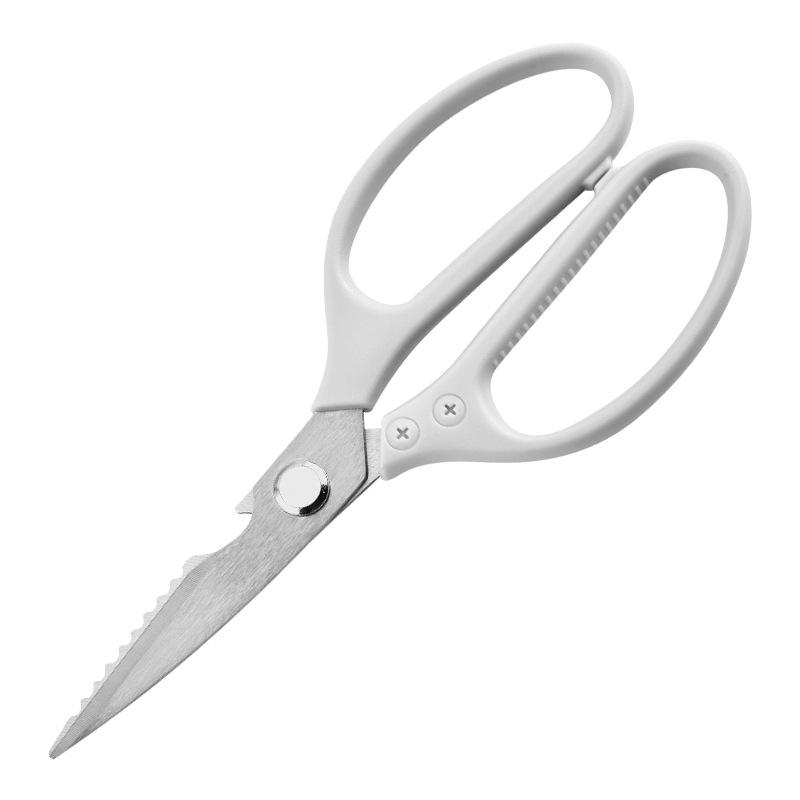 Multi-Functional Stainless Steel Kitchen Scissors: Bone Cutting & Baby Food Prep