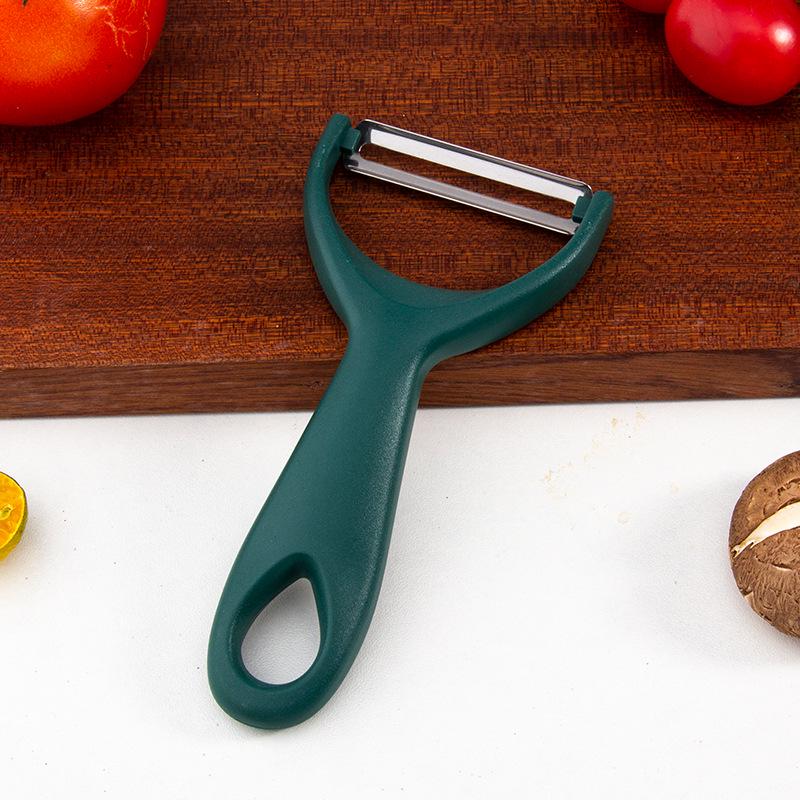 Stainless Steel Multi-Purpose Peeler: Fruits, Vegetables, Melon, Potato, Apple, Paring Knife.