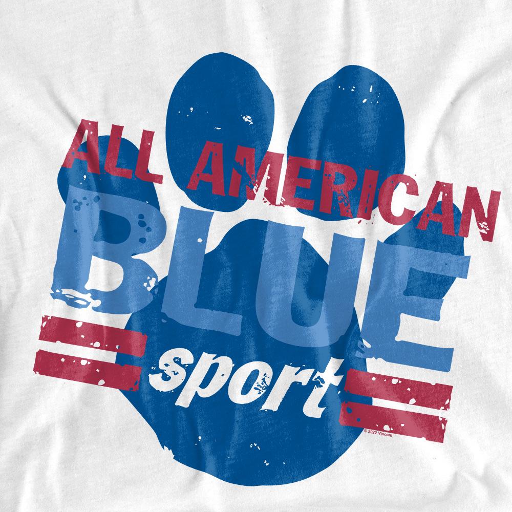 BlueÂ´s Clues Mens All American Sport T-Shirt