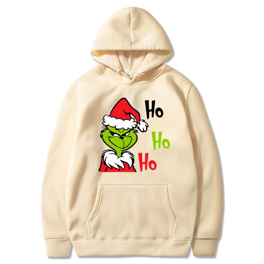 Christmas Green Goblin Hoodies Winter Casual Fleece Sweatshirt Top for Men Women Hoodie