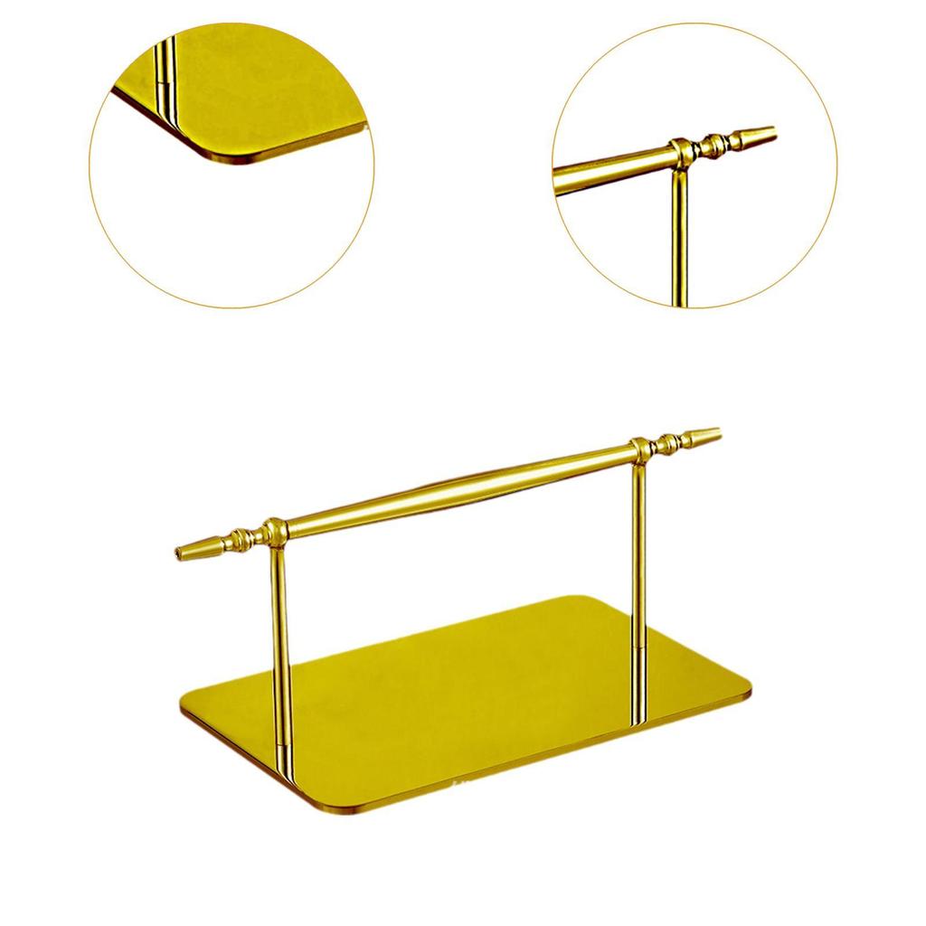 Fußstütze für elegante Friseurstühle.