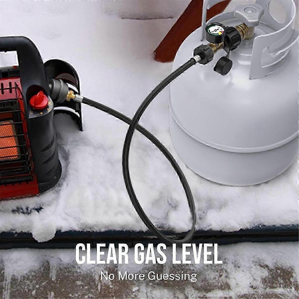 Propane Gas Pressure Gauge for Heater and Grill