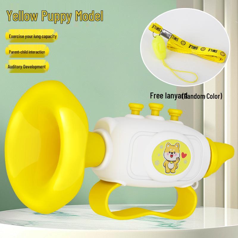 

Child s Mini Trumpet & Harmonica Set: Early Music Education Toy Gift