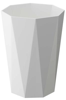 Yamazaki Jitsugyo (Yamazaki) Trash Can Diamond White 6411