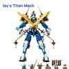 Titan Mech Model Building Blocks Bricks Toy for Boys - Birthday Gift Educational Construction Set