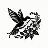 Metal Hummingbird Wall Artistic natureInspired Silhouette Decor