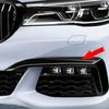 BMW 7 Series G11 Front Bumper Black Trim Wind Grilles (Left & Right)