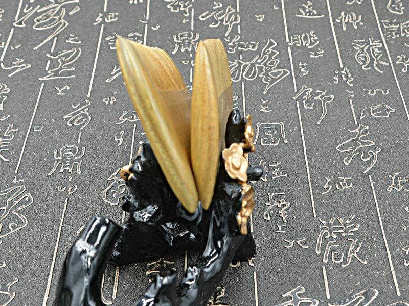 Green Sandalwood Fine-Toothed Lice Comb with Free Engraving - Anti-Dandruff Hair Care Tool
