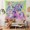 Music Characters MMiku Hanging Bohemian Tapestry Indian Buddha Wall Decoration Witchcraft Bohemian Hippie Cheap Hippie Wall
