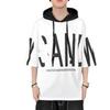 2022 Summer Men's Hooded Short-Sleeve Sweatshirt - Korean Style Casual Hoodie for Students