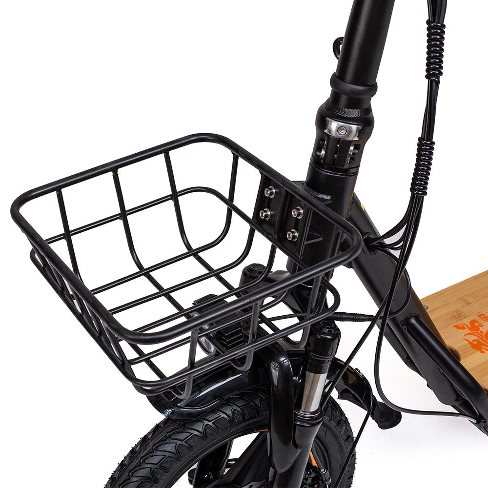 Elektroroller Kukirin 14" 500W Motor City Elektroroller 48V 26AH Max. Reichweite 100Km Last 120Kg Schwarz C1 Pro