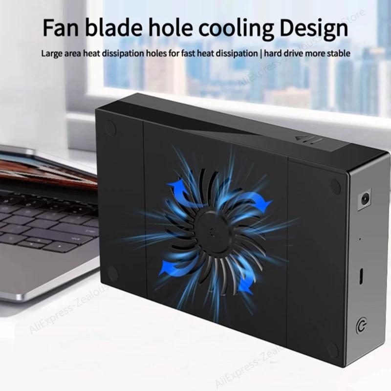 2.5/3.5 Inch HDD Case USB3.0 To SATA External Hard Drive Support 22TB Hard Drive Enclosure 5Gbps High Speed Adapter for PC Lapop
