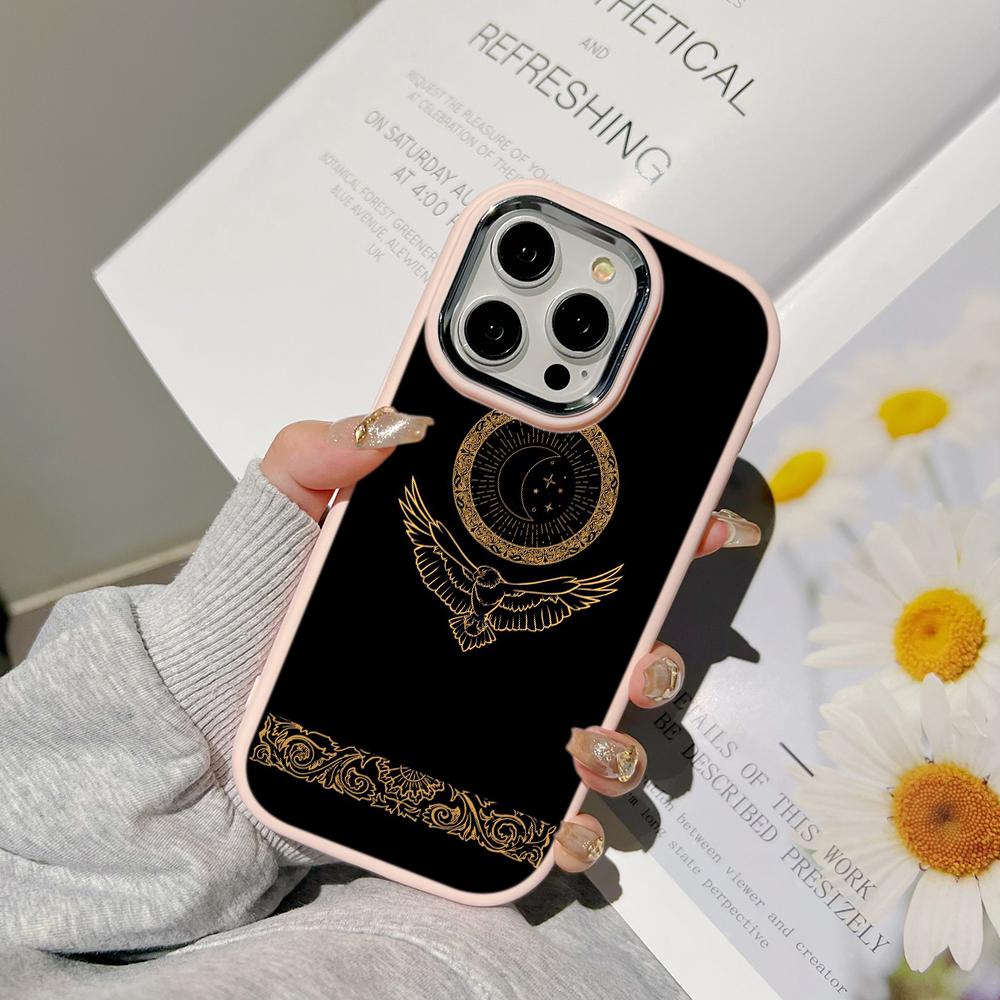 

Чехлы для телефонов Ae90 с изображением государственного герба Казахстана для Samsung A13 A32 A53 A04e A54 S23 S24 Infinix Hot 40i Huawei Metal Camera Protective Back Cover Infinix Smart 5