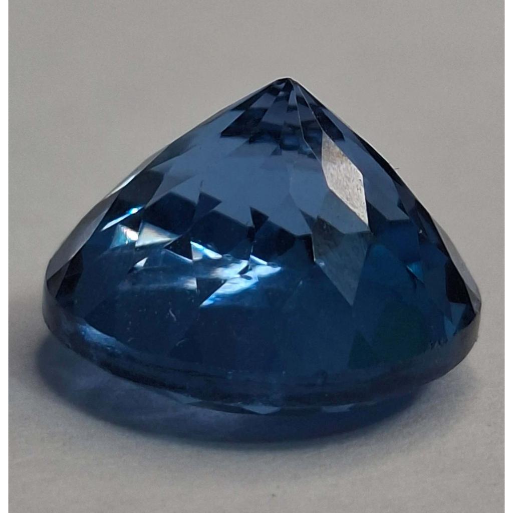 Fabulous Teal Blue Tourmaline Natural Hexagon Cut 18-20 Ct Certified Gemstone