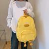 Cute Duck Backpack Teens Nylon School Bag Large Capacity Duck Daypack with Adjustable Strap for Students Travel Daily Outing Street