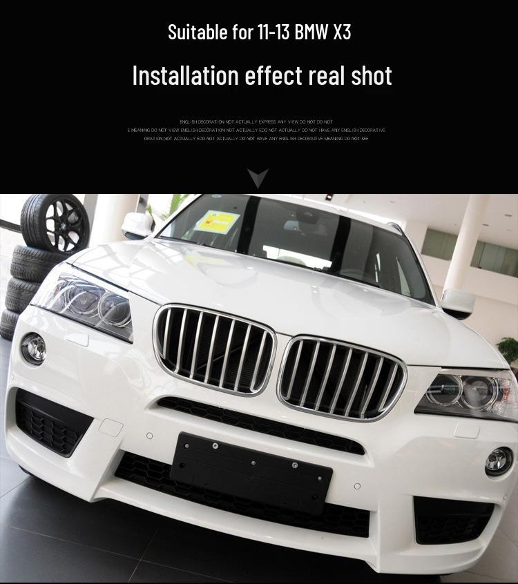 BMW X3 Headlight Cover 2010-2013 F25 Transparent Shell Mask