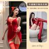 Sexy Lingerie Sexy Babes Cross Strips Velvet Hot Backless Slim Suspender Skirt Female 9022