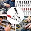 60pcs Professional Insulated Alligator Clips Joints Connection Spring Loaded Battery Clamps Universal Electrical Clips Vehicle