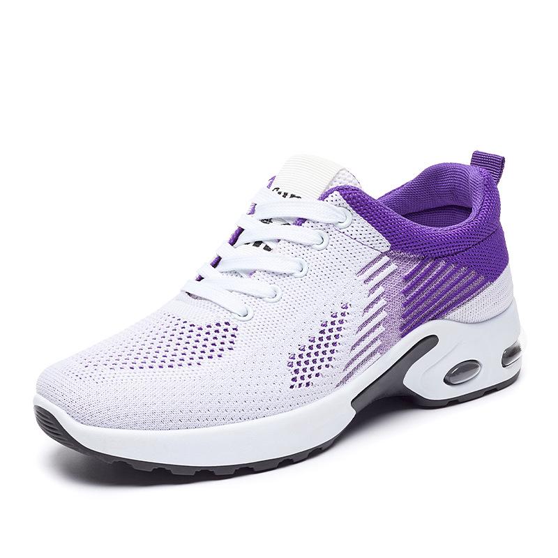 Women's Summer Mesh Fly-Knit Sneakers: Breathable, Fashionable & Versatile Casual Running Shoes