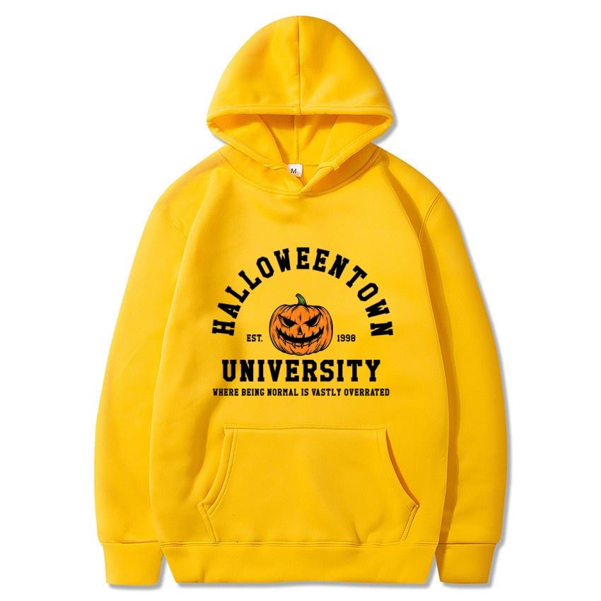 Halloween Autumn Winter Pumpkin Personalized Printed Hoodie Men's Fashion Sweatshirt Casual Street Wear Warm Hoodie