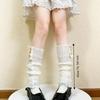Stretchy Lolita Leg Warmers Crochet Stretchy Boots Covers  Spring, Autumn and Winter