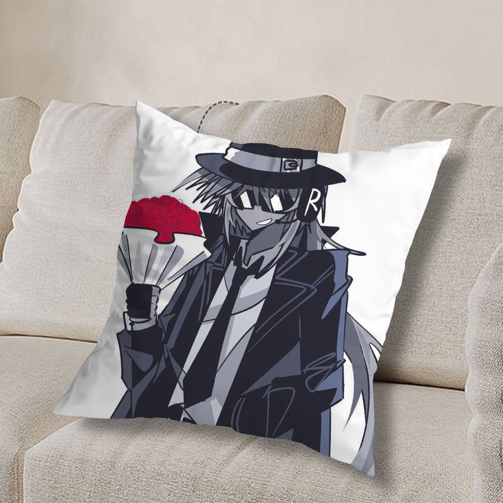 горячая игра F-Forsaken C-Chance Наволочка Противопылевой клещ Наволочка Невидимая молния шелковистый короткий плюш Чехол на подушку для дивана 30cmx30cm