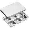 Ice Cube Mold Coffee Freezer Tray Cubes Stainless Steel Wear-Resistant Non-Stick Whiskey Making Sphere Steel Lid Box