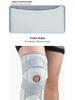 Gray Compression Knee Pad for Women & Men - Protective Support for Cycling, Running, Squats, and Mountaineering