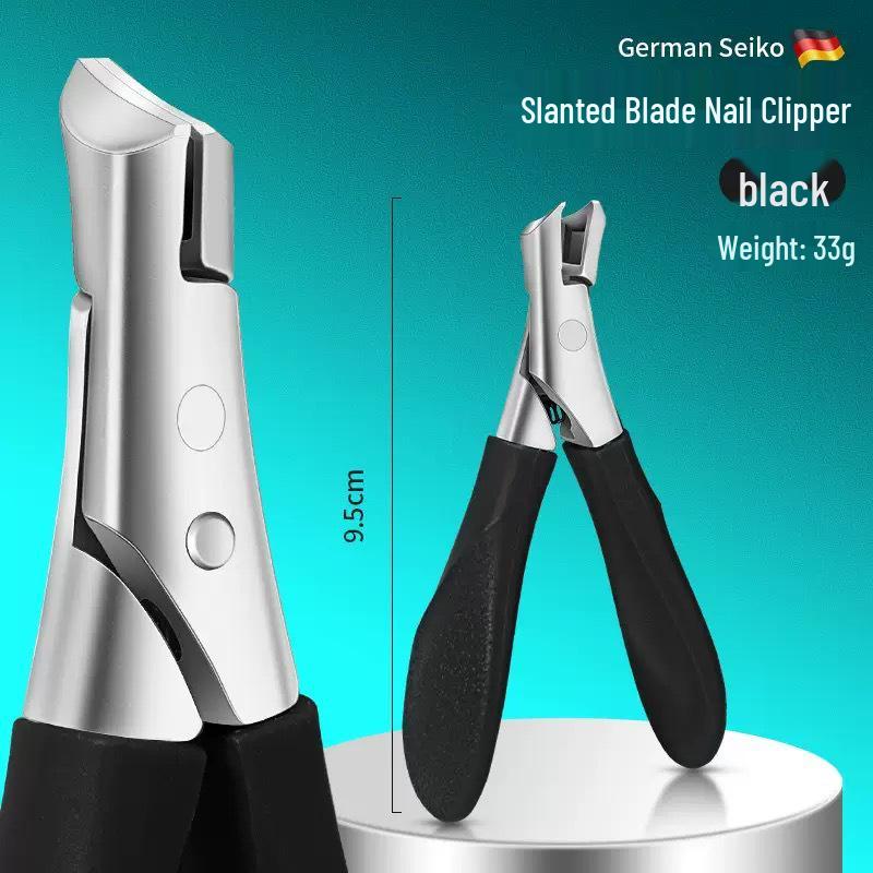 Slanted Tip Stainless Steel Toenail Nippers & Clippers for Ingrown Nails and Dead Skin