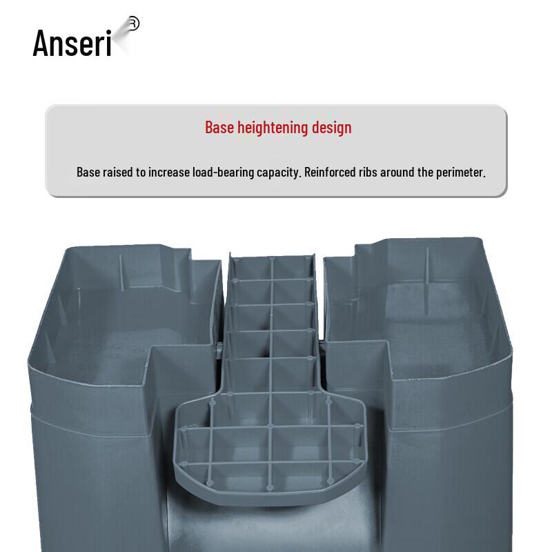 Ansergy Multi-Zone Foot Pedal Waste Bin