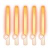 LUMICA Concert Light Lumica Light Large Flash Golden Glitter 5-Pack Concert Live Event Festival Summer Vacation Orange