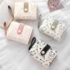 Japanese Cute Cat Pattern Wallet Simple Multi-Functional Short Wallet For Women