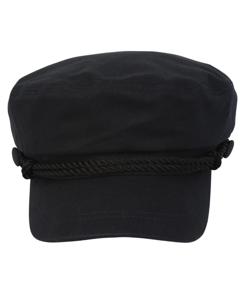 Yunibeosyeolkemiseuteuli Rope Solid Navy Marine Cap