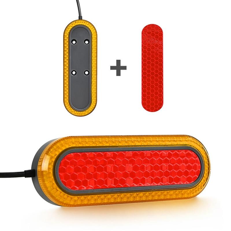 ABLZ-Turn Signal Lamps ABS For Xiaomi Mi Electric Scooter M365/ PRO/1S /Lite /Essential Scooter Reflective Rear Light