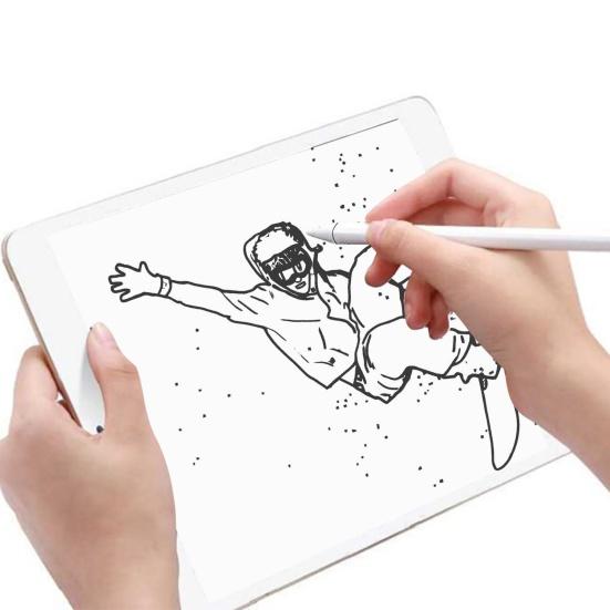 Tablet Pen High Sensitivity Non-scratching Fine Tip Capacitive Touch Screen Stylus Ball Pen for iPad