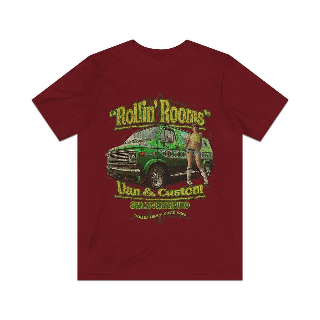 

Rollin Rooms Van and Custom 1965 Vintage Men s T shirt S
