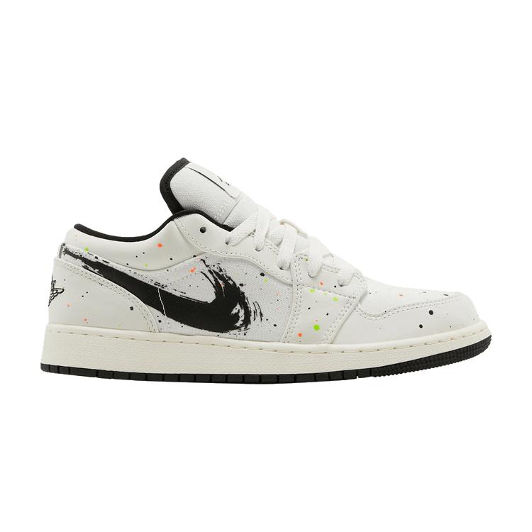 Air Jordan 1 Low SE GS Paint Splatter 37.5
