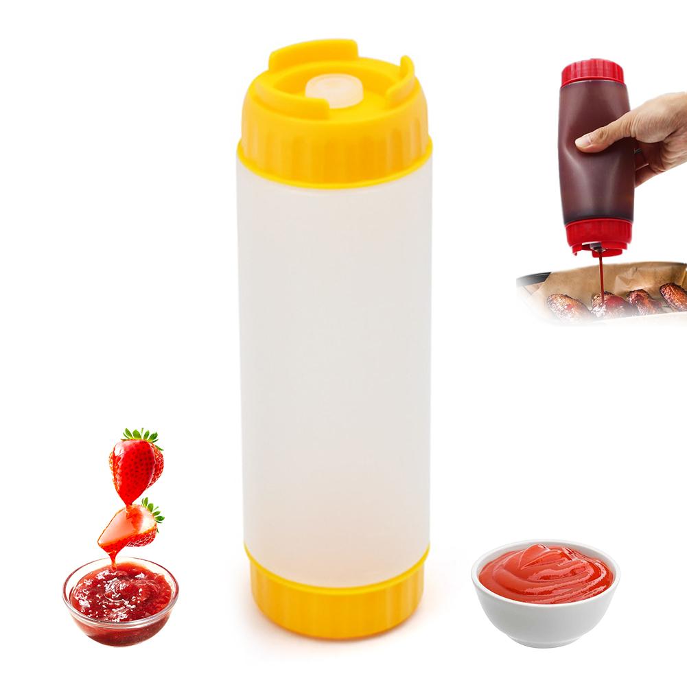 

Small Squeeze Condiment Bottles with Nozzles Ketchup BBQ Sauces Olive Oil Bottle Dispenser Squeeze Sauce Bottle Kitchen Gadget