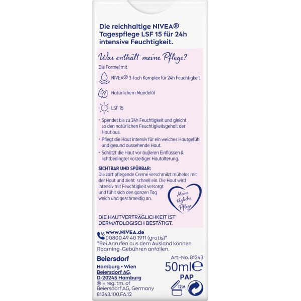 Nivea Essential Moisture & Rich Day Cream 50ml