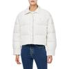 Calvin Klein Solid Color Quilted Lightweight Long Sleeve Down Jacket Women Outerwear White J225424-YBI