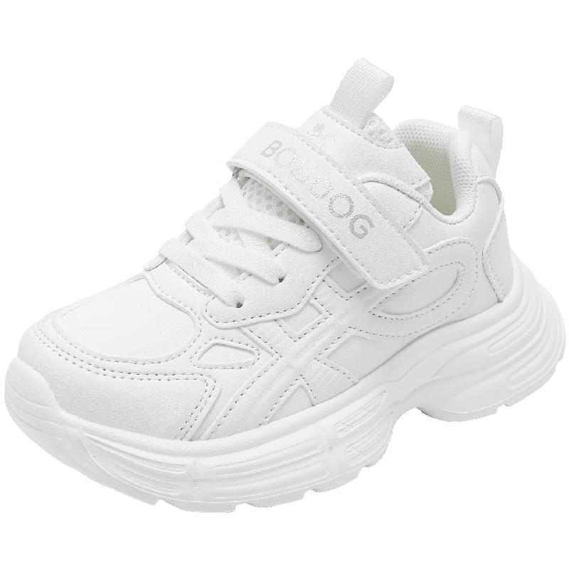 BOBDOG Kids  Versatile White Sports Shoes 36