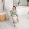 MomnLittle Toilet Seat and Step Set, 2-Step Toilet Trainer, Non-Slip Potty Step for Toddlers and Toilet Training (Toilet Seat and Step Set)