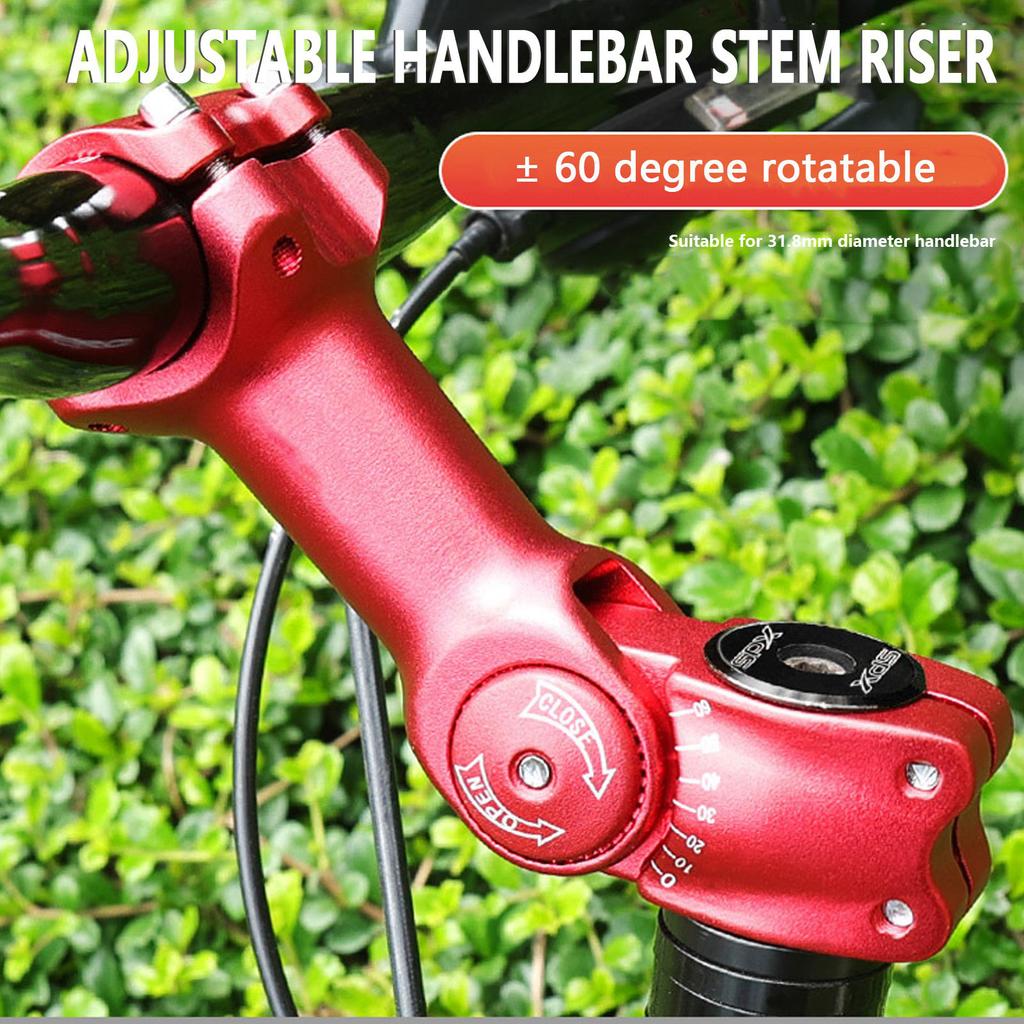 LeBycle Bike Stem 31.8x110mm 60 Degree   Mountain Bike Handlebar Stem Riser for Most