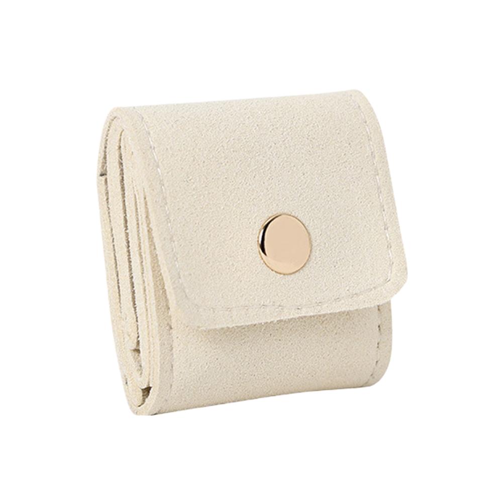 Cute Mini Travel Jewelry Organizer Bag Portable Foldable Necklace Ring Earrings Packing Bag Small Storage Bag For Accessories