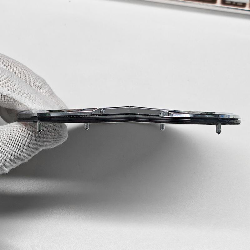 14.2CM Car Front Head Center Grille Emblem Badge Label Sticker for Cadillac Escalade 2007 2008 2009 2010 2011 2012 2013 2014