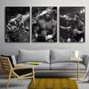 Mike Tyson Boxing Wall Art Poster Black and White Fighting Sport Print Bodybuilding Canvas Painting Motivational Gym Room Decor