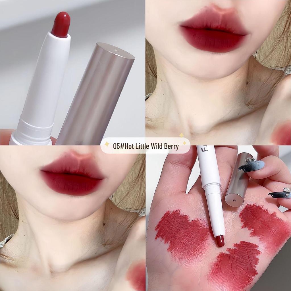 Moisturizing Color-Changing Matte Lipstick Pen with Long-Lasting Velvet Finish