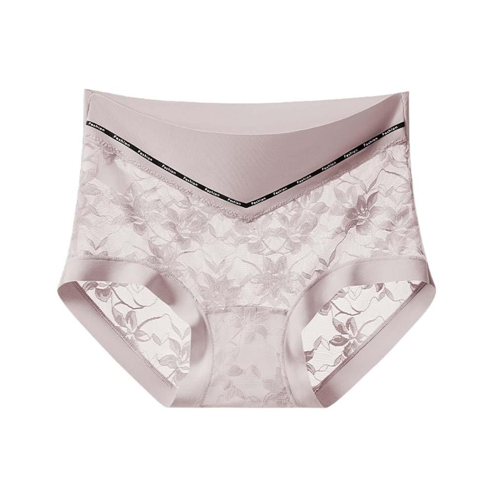 

Belly Contracting Тонкие кружевные трусики с высокой талией, утягивающие ягодицы, нижнее белье, лето, весна L