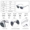 SHAUNA Ins Popular Fashion Small Rectangle Women Sunglasses Retro Metal Hinge Grey Eyewear Men Shades Sun Glasses Oculos UV400