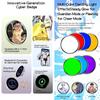 Digital Badge Pin Magnetic Touch Screen Photo Display Decor 1.7-Inch Smart Digital Badge for Nurse Employee Business Service